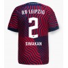 RB Leipzig Mohamed Simakan #2 Auswärtstrikot 2023-24 Kurzarm